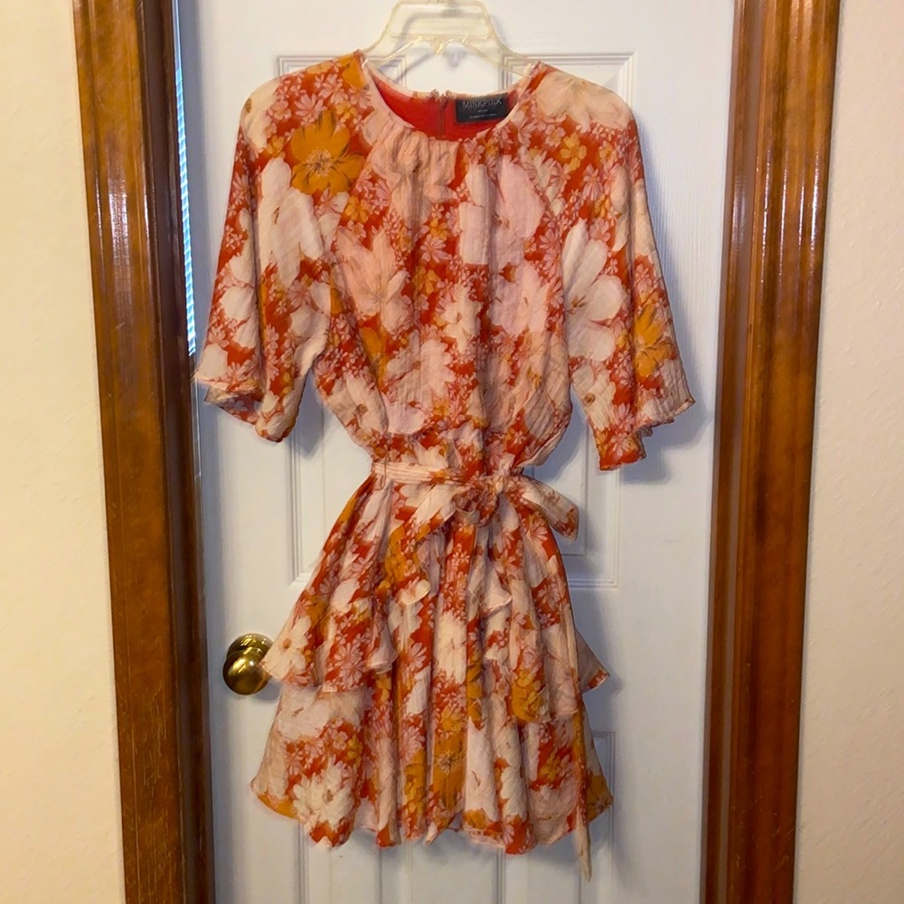 Floral pattern dress